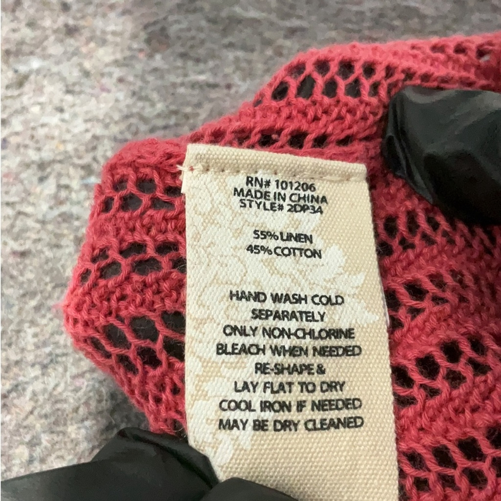 SOFT SURROUNDINGS PINK SWEATER - Picture 7 of 8